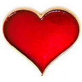 Red Heart Pin